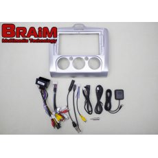 BRAIM рамка Ford Focus 2 2005-2011 / Model A (кондиционер) / 9"