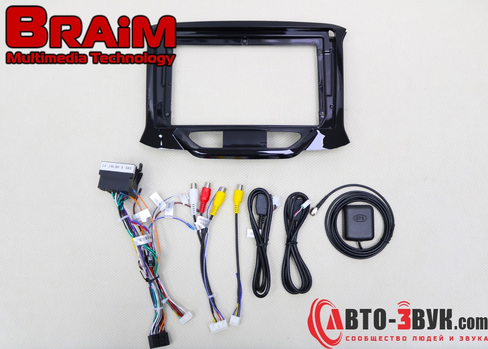 BRAIM рамка Lada X-RAY 2015+ Г. / 9"